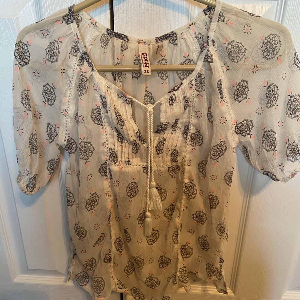 Mudd juniors top size xs